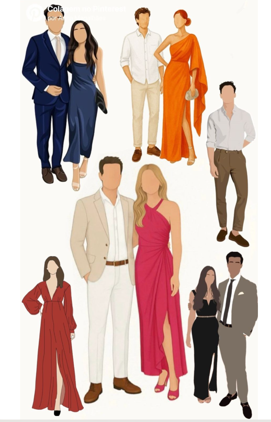 Exemplos de Dress Code — Esporte Fino